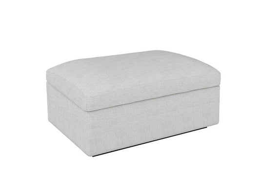 Basel Storage Ottoman, Dover Oat