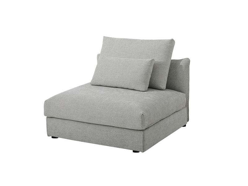 Paulo 1 seat Armless, Beige