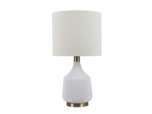 Gianni Table Lamp, White
