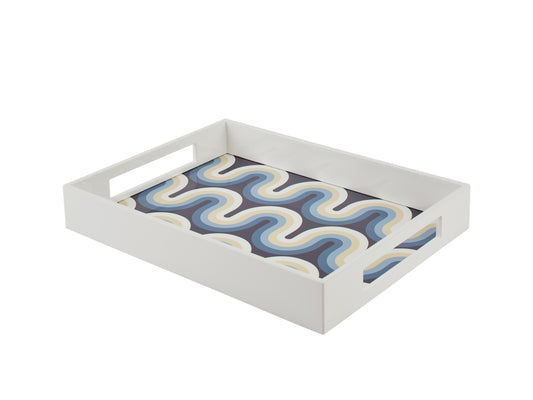 Rowley Lacquered Tray, Rectangle