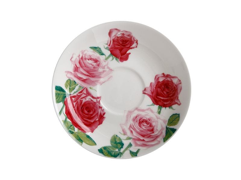 Floriade Cup & Saucer, 480ml Cabbage Roses