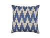 Pixel Zigzag Cushion Cover, Grey 50x50cm