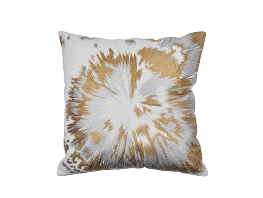 Starburst Cushion Cover, Gold 50x50cm