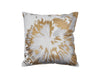 Starburst Cushion Cover, Gold 50x50cm