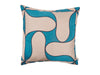 Priya Cushion Cover, Blue 50x50cm