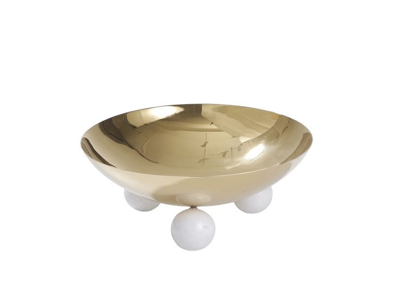 Noble Bowl with Marble Spheres