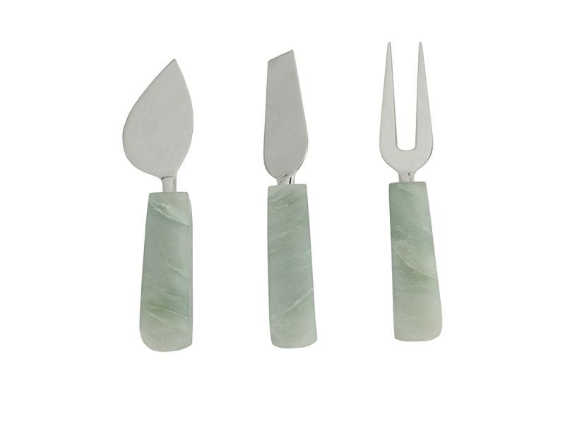 Aventurine Cheese Knife Set of 3