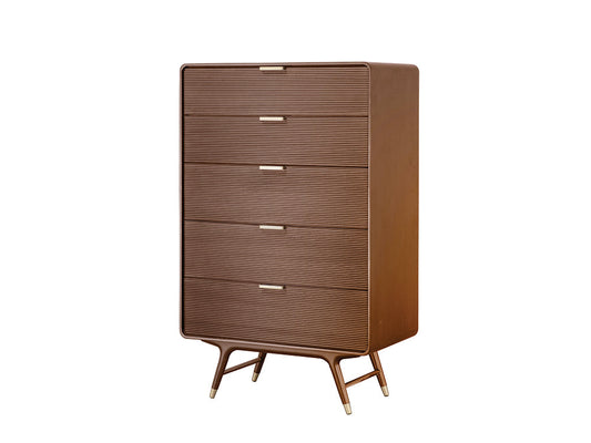 Dean Tall Drawer Chest, Brown