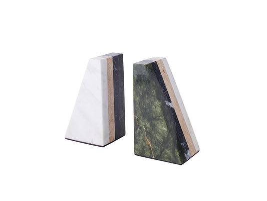 Landis Marble Bookends