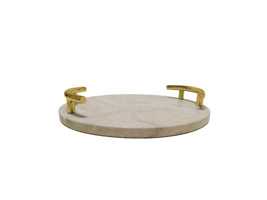 Harvey Travertine Tray