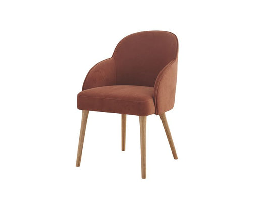 Cannes Dining Chair, Terracotta