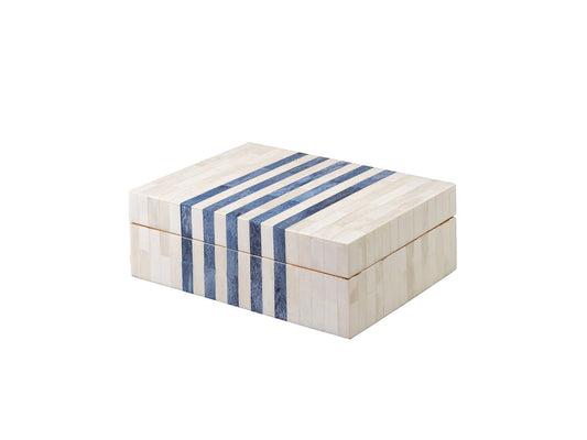 Cannes Bone Box, Blue Small