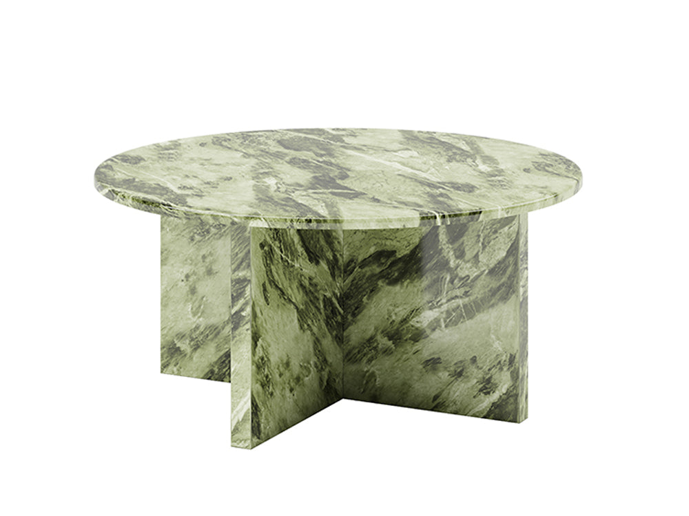 Gianni Marble Coffee Table, Green