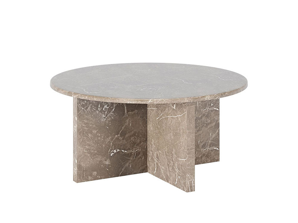 Gianni Marble Coffee Table, Grey