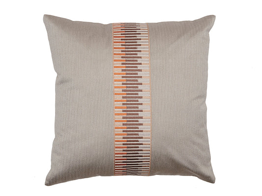 Stripe Cushion Cover, Orange 50x50cm