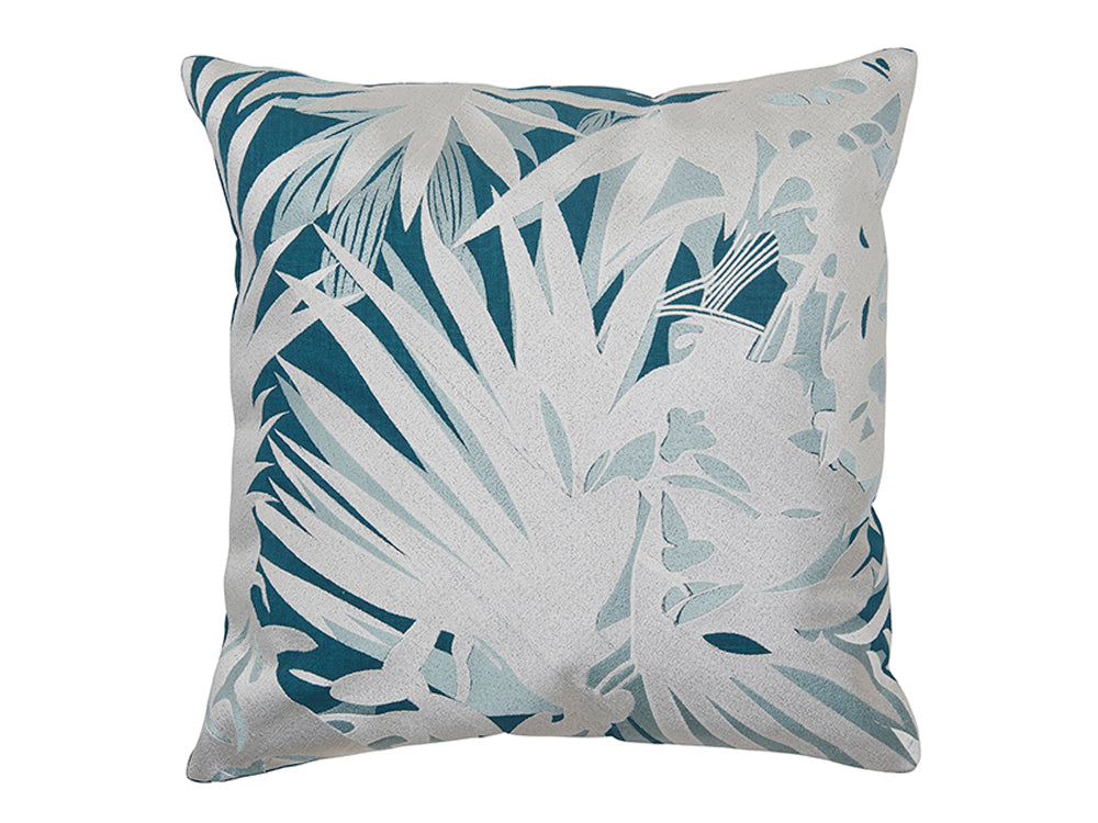 Frond Cushion Cover, Green 50x50cm