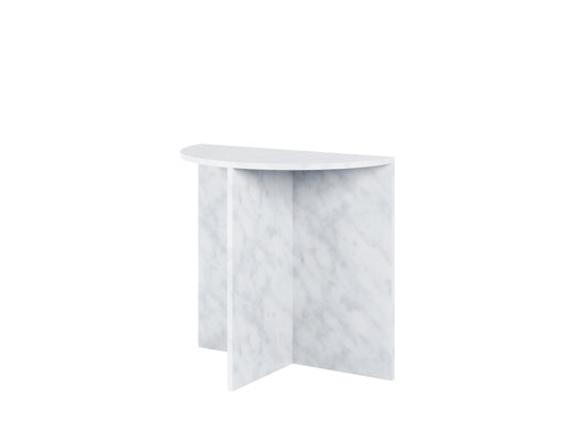 Gianni Marble Console, White