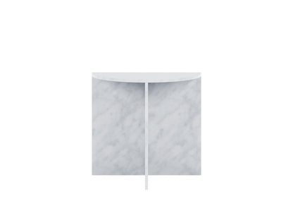 Gianni Marble Console, White