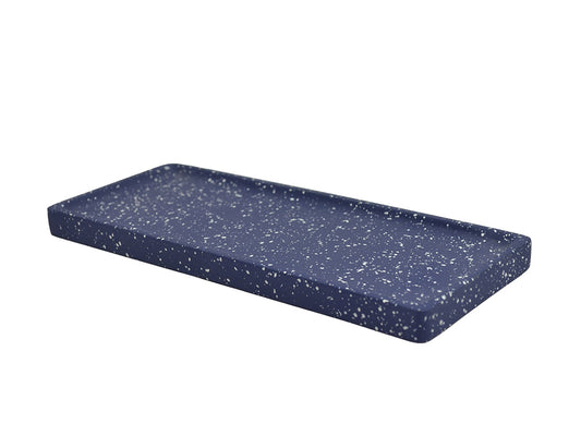 Terrazzo Tray, Blue Ink S