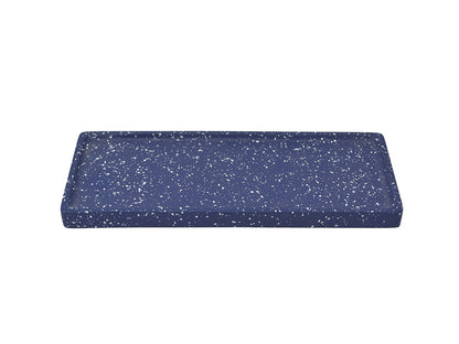 Terrazzo Tray, Blue Ink S