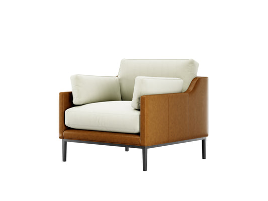 Carmen Armchair,P.Maple &W.Oat