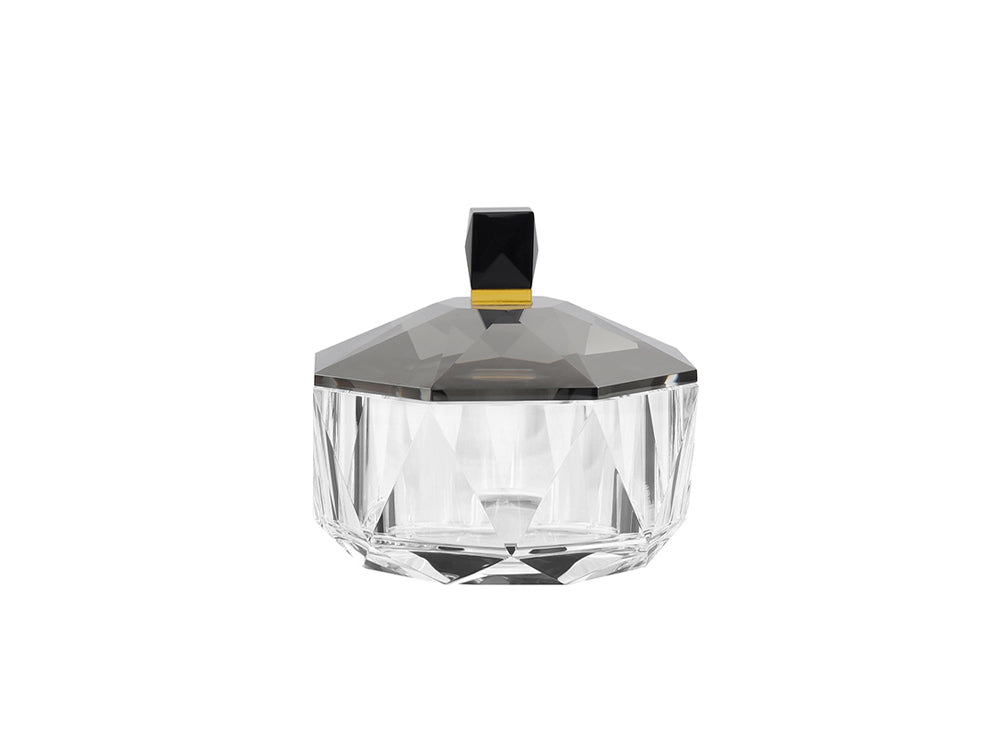 Glamour Crystal Jar, Smoke