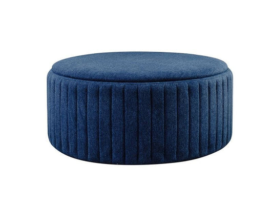 Joplin Storage Ottoman, Navy