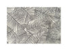 Tropical Leaves Rug, Brown