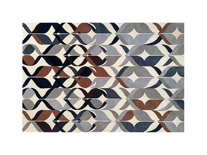 Hari Geometric Rug, Multi (L)
