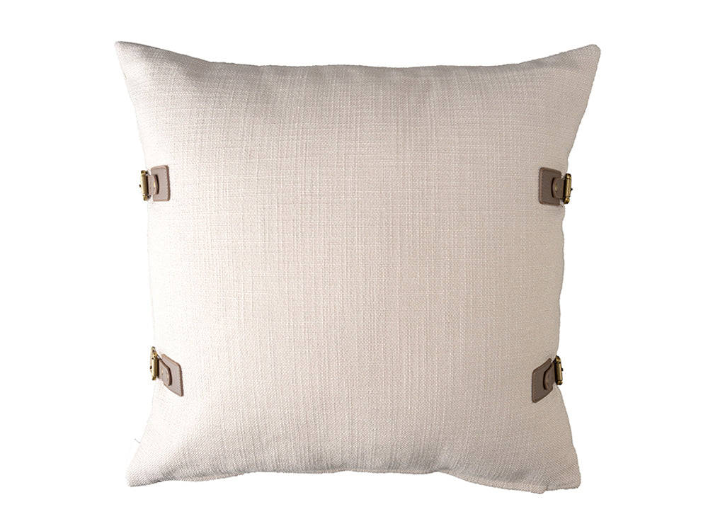 Aloha Buckle Cushion Cover, Taupe 50x50cm