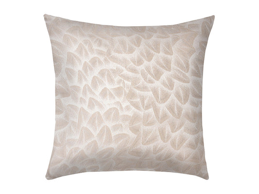 Leaf Cushion Cover, Cream 50x50cm