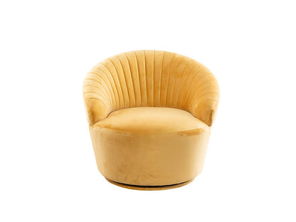 Katie Swivel Chair, Ochre