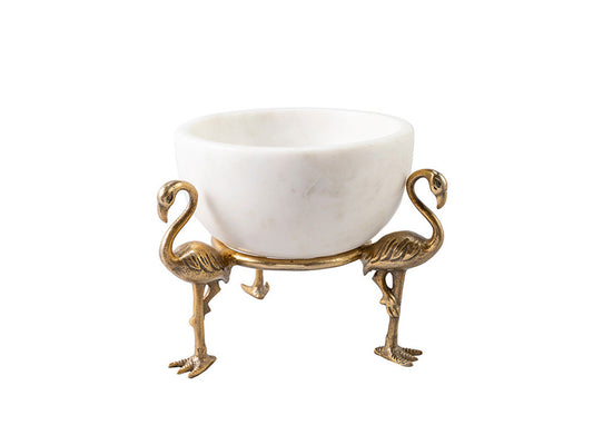 Flamingo Marble DecorativeBowl