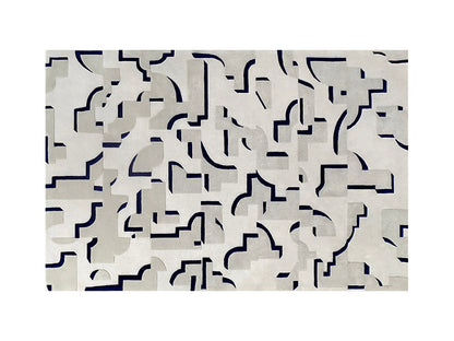 Napier Organic Rug Navy (L)