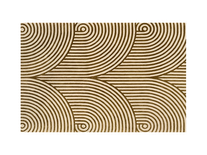 Curvone Curve Rug Ochre (L)