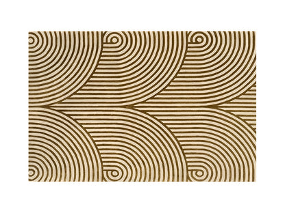 Curvone Curve Rug Ochre (L)
