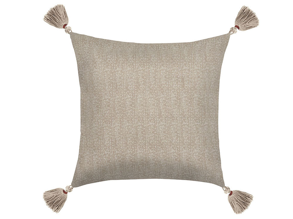 Reagan Tassel Cushion Cover, Fog 50x50cm