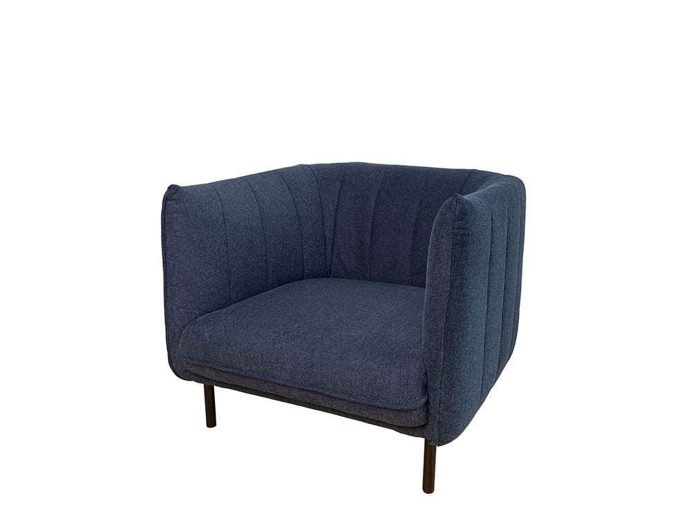 Bahamas armchair, Blue