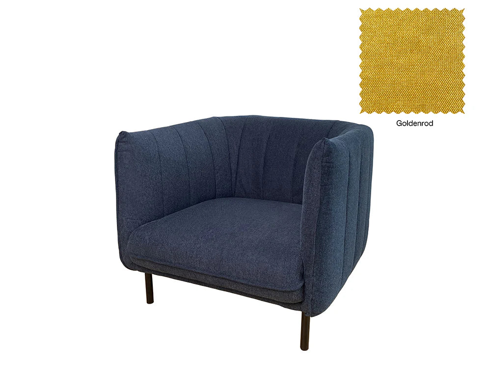 Bahamas armchair, Goldenrod