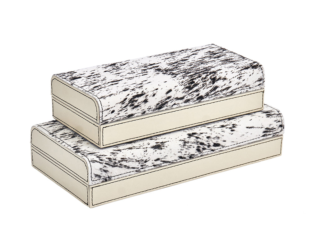 Lenna Hair Leather Jewel Box Small