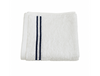 Cotton Face Towel, Cobalt embroidery