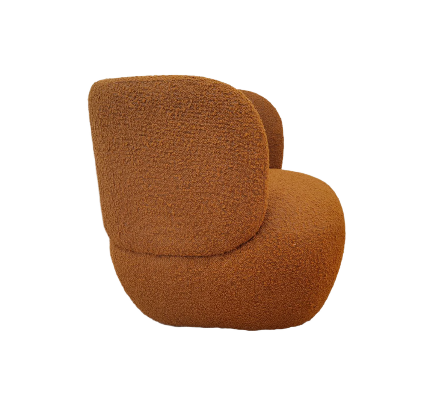 Phoebe Chair, Mustard Boucle