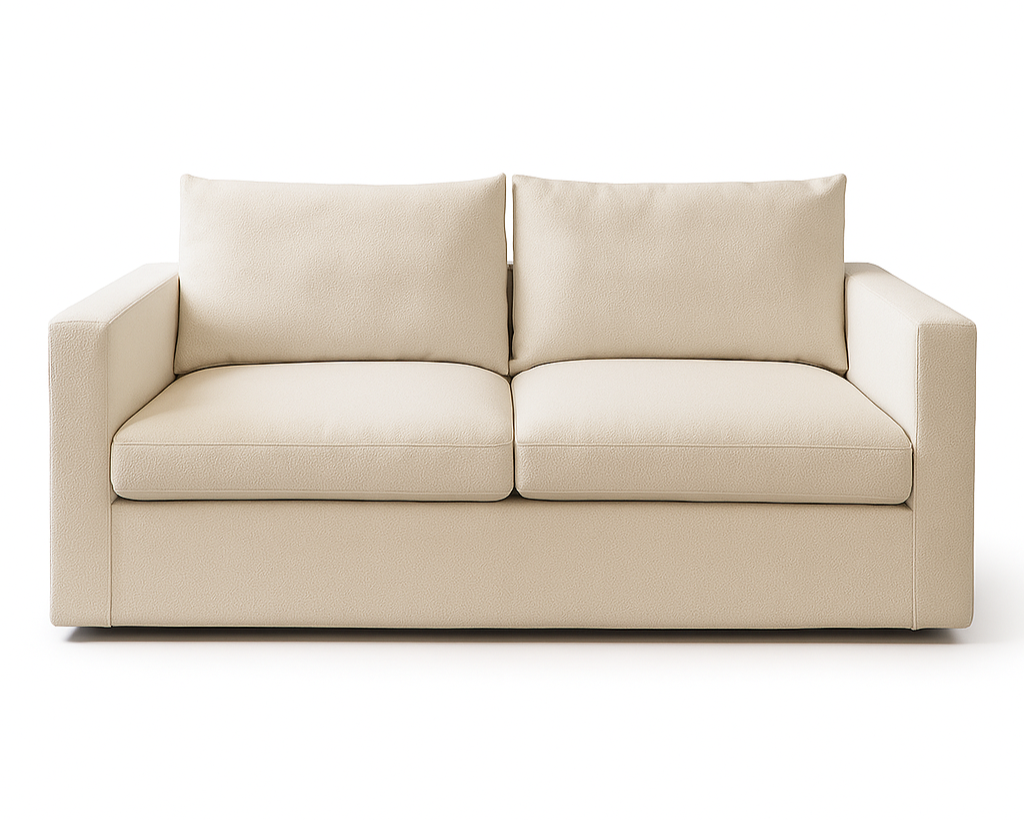 Basel 2 Seat Sofa Bed, W. Oat