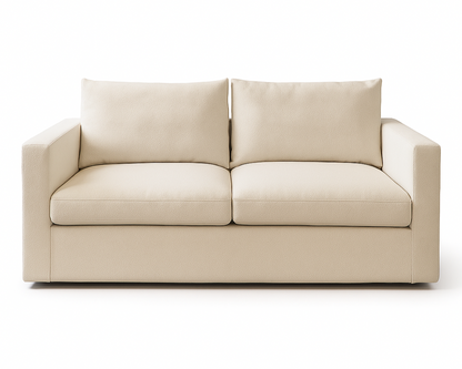 Basel 2 Seat Sofa Bed, W. Oat