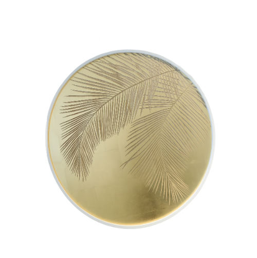 Palm leaves Top Round Pannel