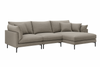 Julian Modular 3 Seat Right Chaise Sofa, Toffee