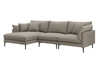 Julian Modular 3 Seat Left Chaise Sofa, Toffee