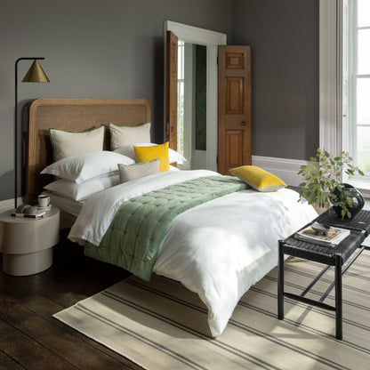 400TC Sateen - Classic Sateen EMPEROR Sheet White