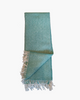 Samba Woven Wool Throw, Mint