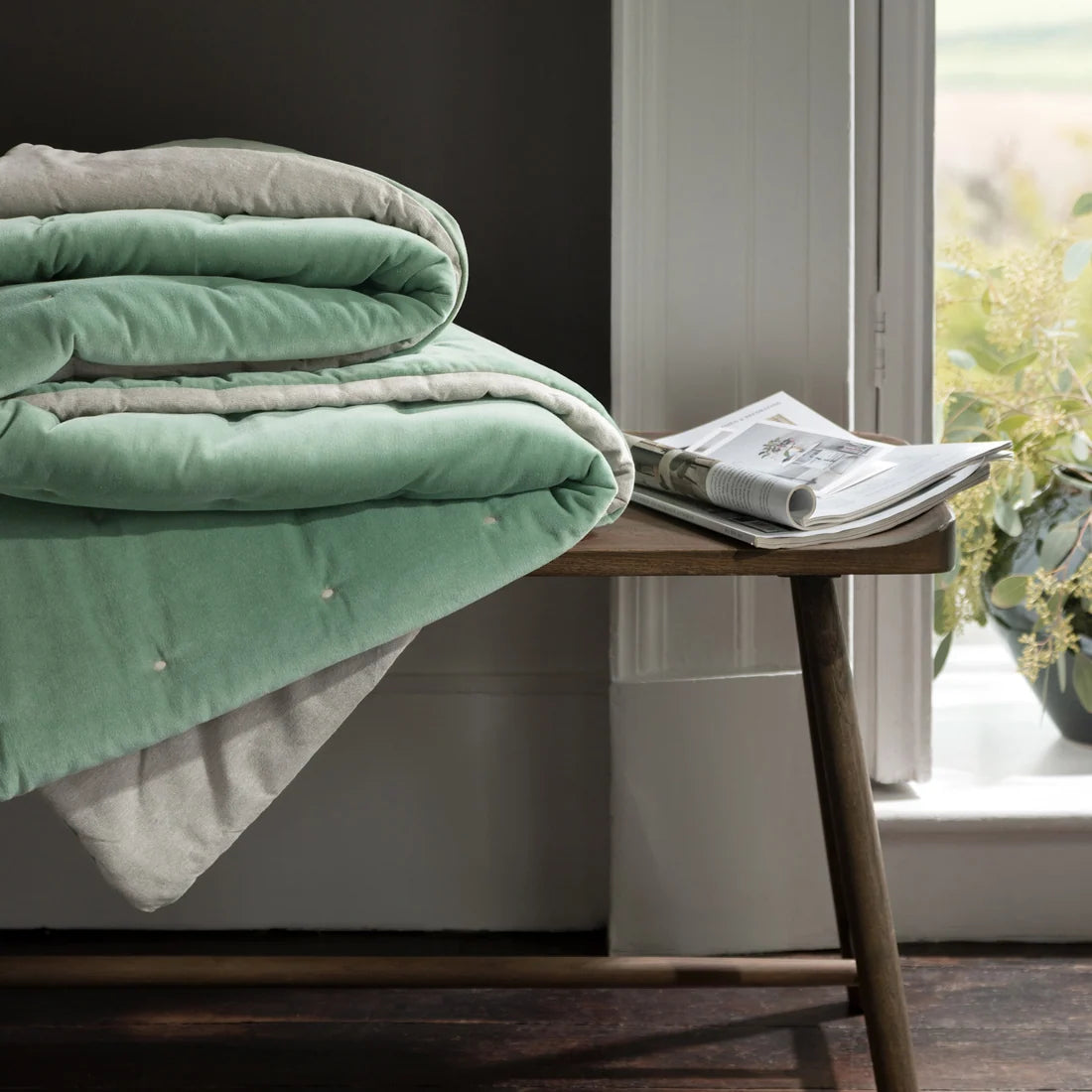 Jaipur Throw Jade